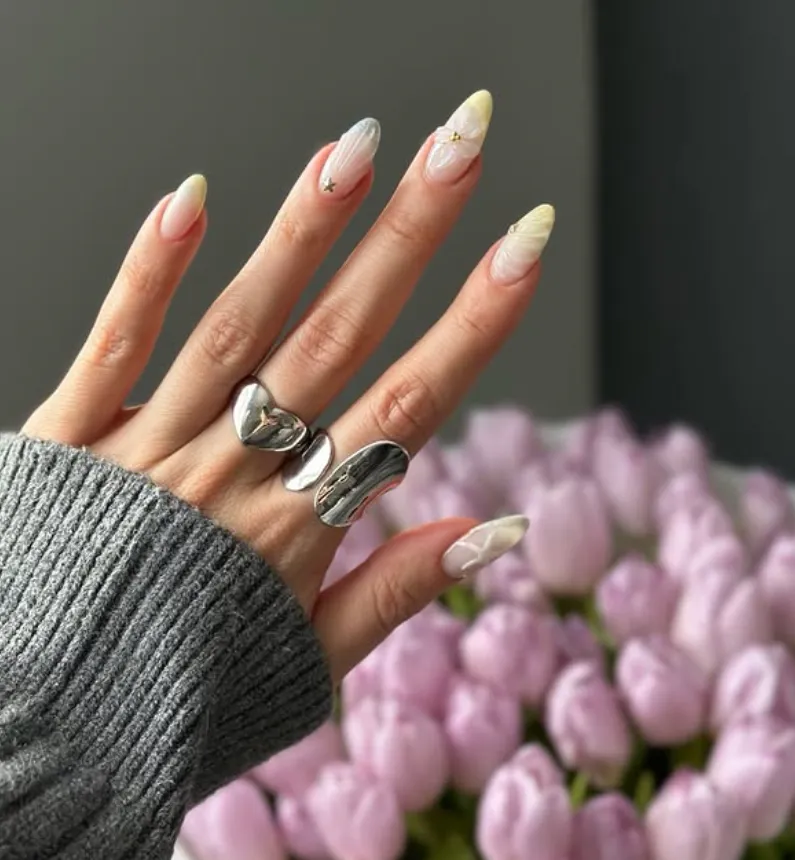 Minimalist manicure detail by Osaka Beauty House